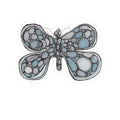 Dragonfly Bubble Art Sticker — Decorative Kiss-Cut Vinyl Sticker for Laptops & Journals