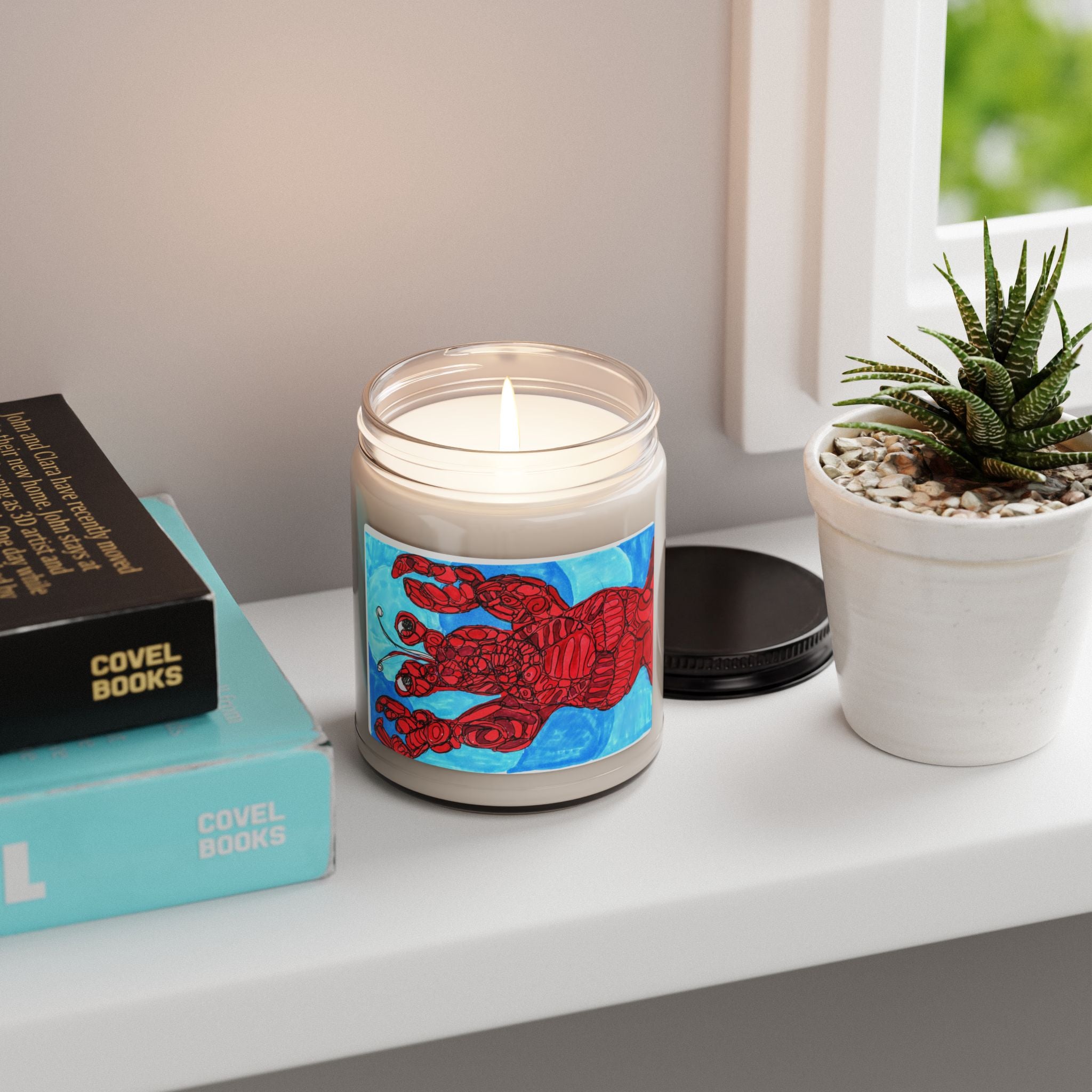 Lobster Breeze Scented Soy Candle — 9oz Ocean-Inspired Fragrance