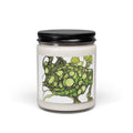 Soy Candle — Green Bubble Frog Art 9oz Scented Jar