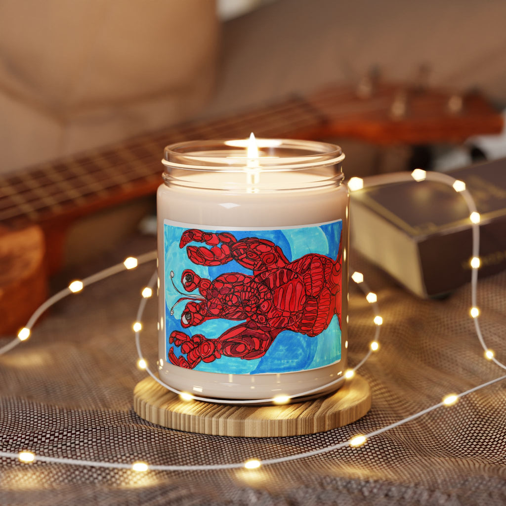 Lobster Breeze Scented Soy Candle — 9oz Ocean-Inspired Fragrance