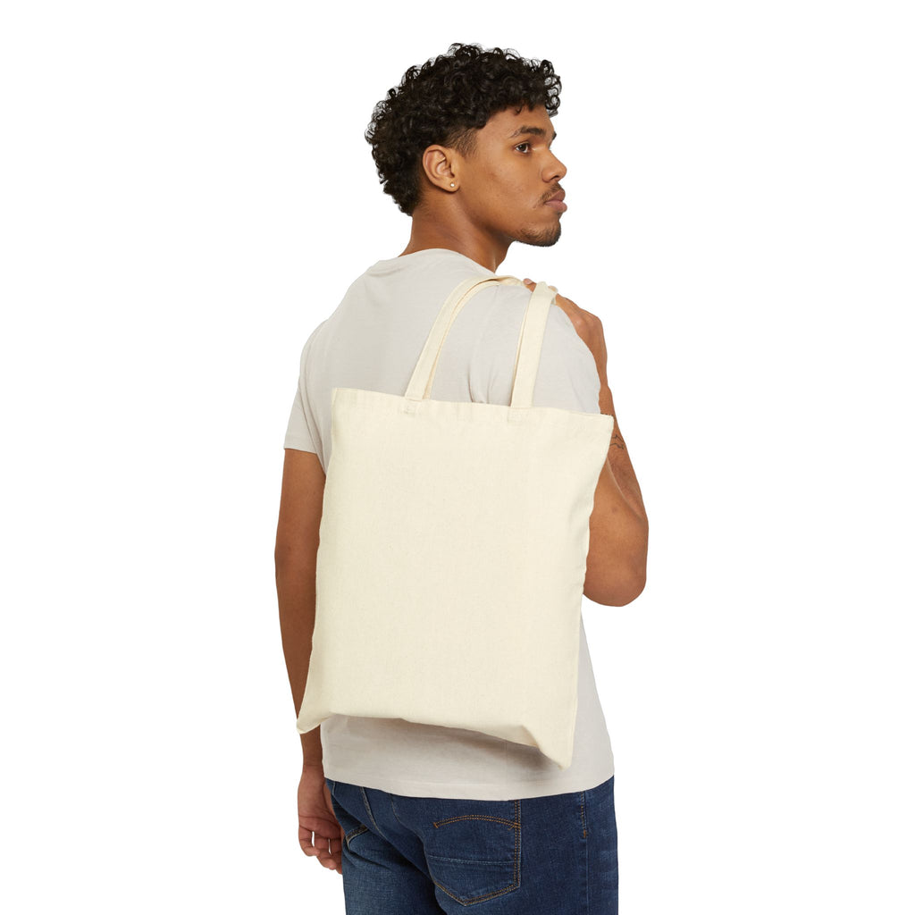 Butterfly Mosaic Canvas Tote Bag — Eco-Friendly Cotton Shopper