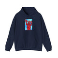 Hoodie - Red Lobster Heart Artwork Pullover