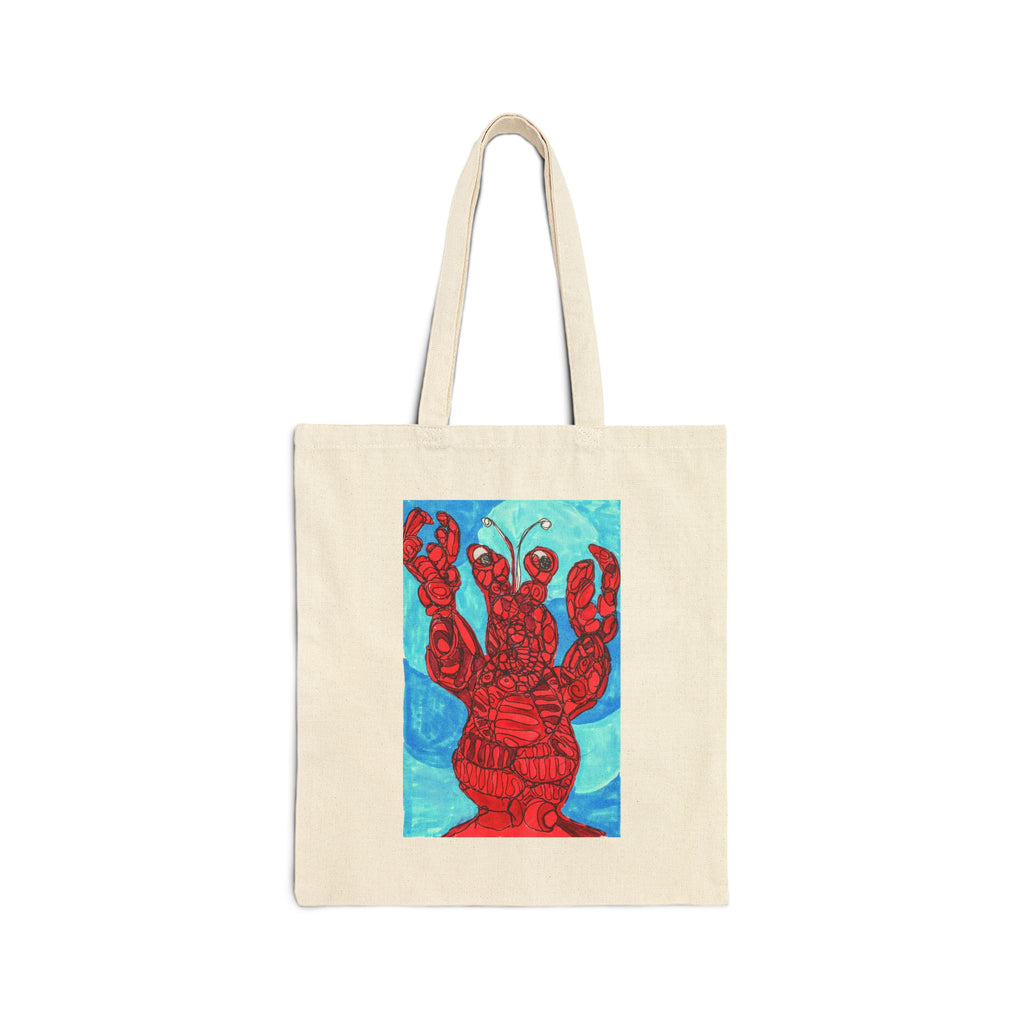 Tote — Red Lobster Art Canvas Tote Bag